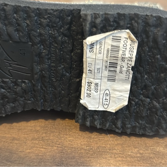 Giuseppe Zanoti Glitter Ankle Boots - Picture 4 of 5